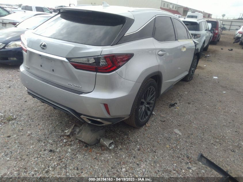 2017 LEXUS RX RX 350 - 2T2ZZMCA5HC045893