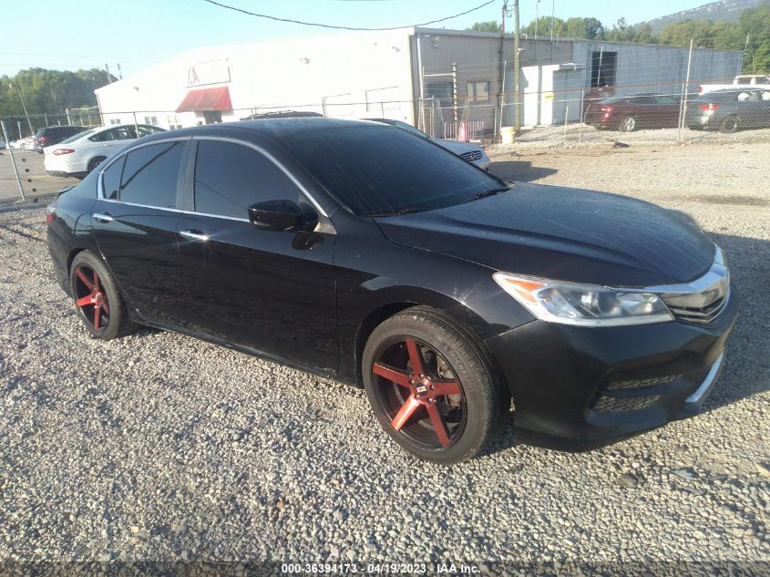 2016 HONDA ACCORD SEDAN LX - 1HGCR2F31GA224030