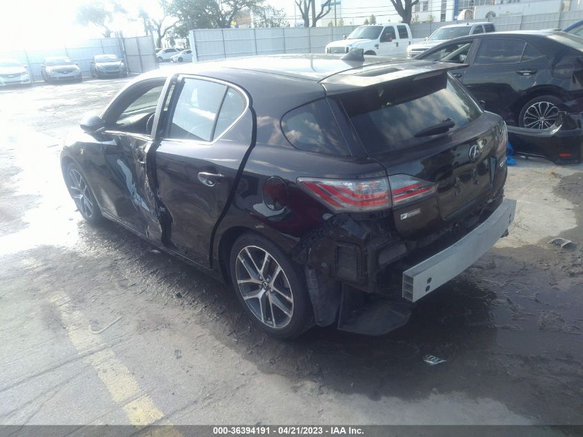 2015 LEXUS CT 200H HYBRID - JTHKD5BH7F2238758