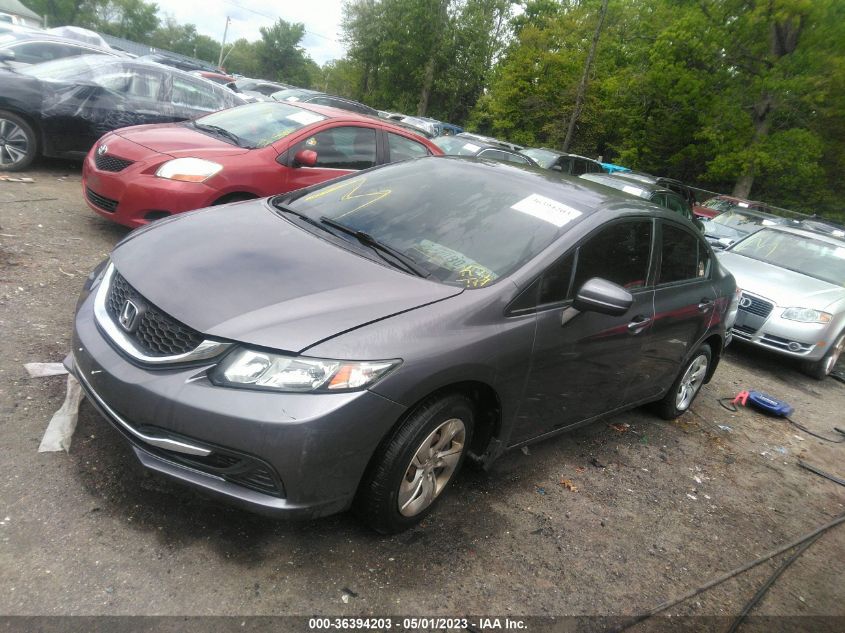 2015 HONDA CIVIC SEDAN LX - 19XFB2F52FE082025