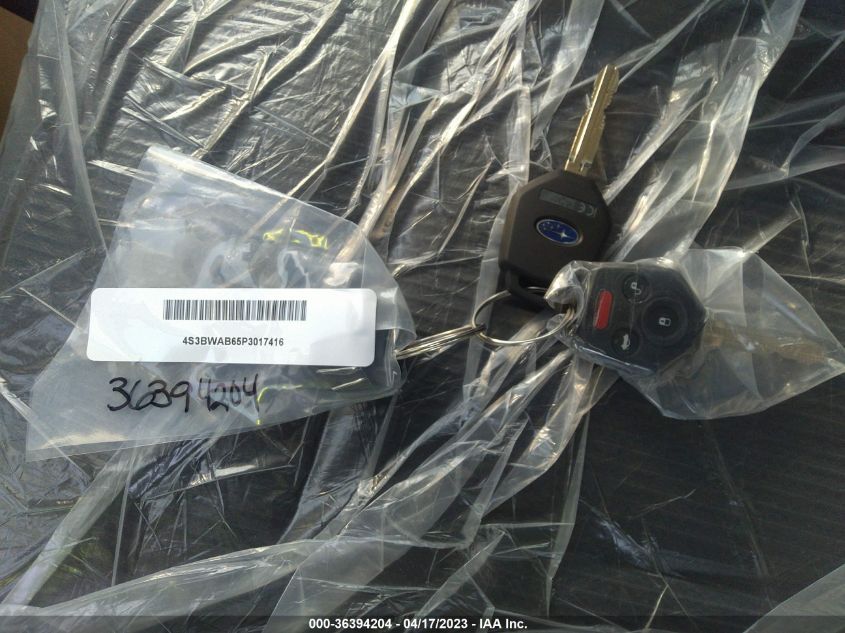 2023 SUBARU LEGACY - 4S3BWAB65P3017416