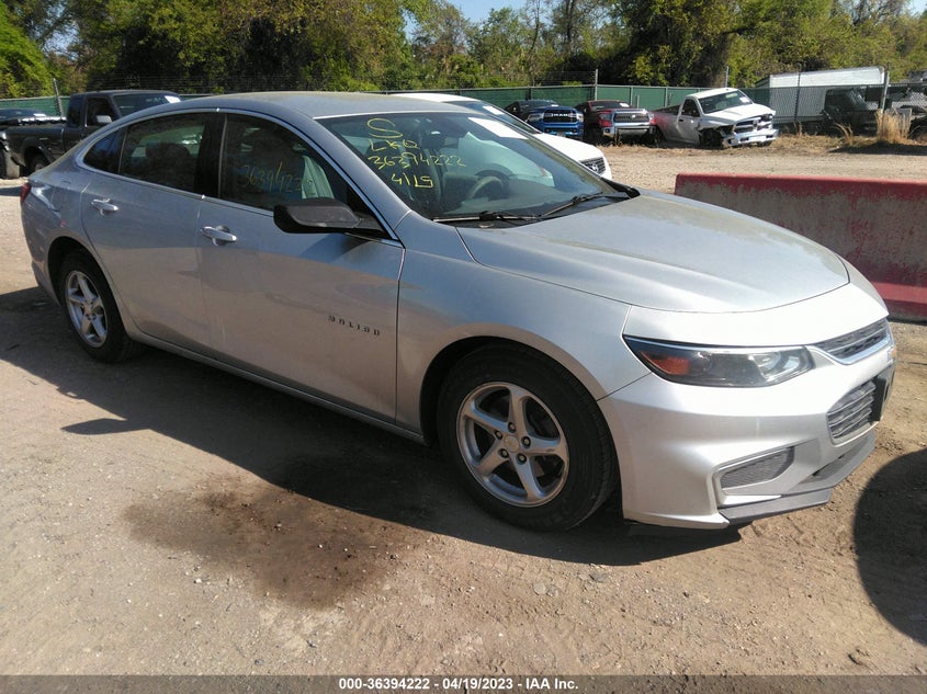 VIN 1G1ZC5ST6HF249309 2017 CHEVROLET MALIBU LS