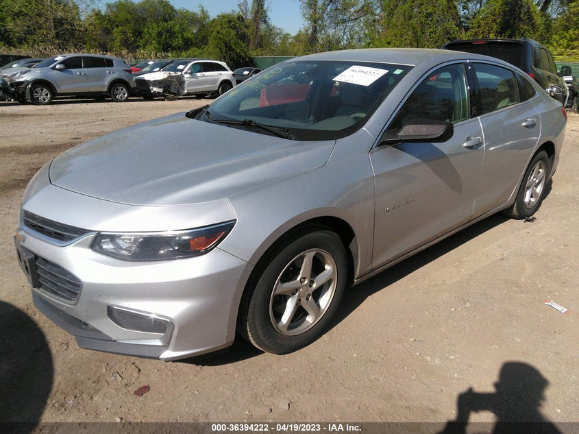 VIN 1G1ZC5ST6HF249309 2017 CHEVROLET MALIBU LS