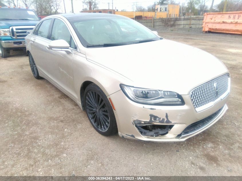 2017 LINCOLN MKZ RESERVE - 3LN6L5FCXHR662644