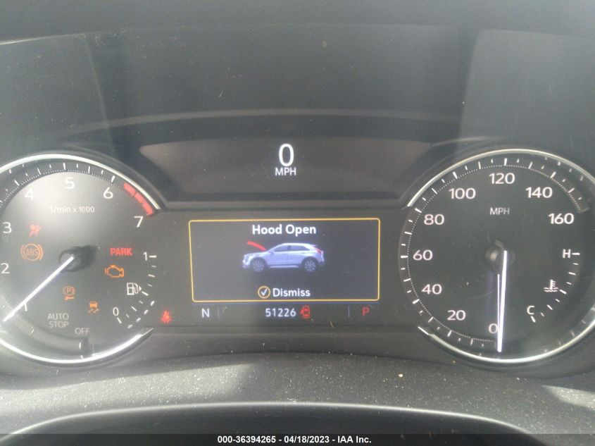 2019 CADILLAC XT4 FWD LUXURY 1GYAZAR4XKF139911