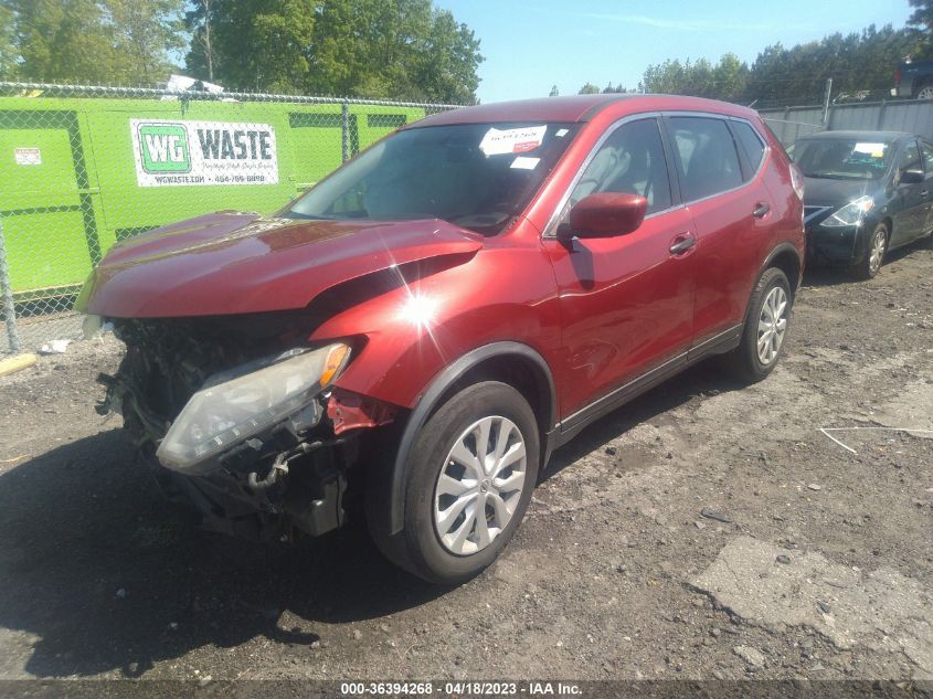 2016 NISSAN ROGUE S - KNMAT2MT6GP601748