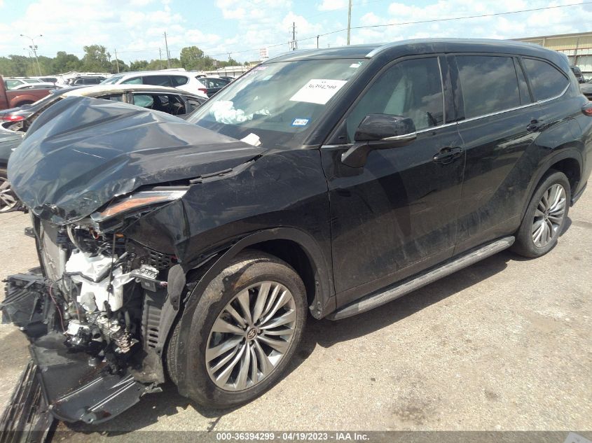 2022 TOYOTA HIGHLANDER PLATINUM - 5TDFZRAH4NS124494