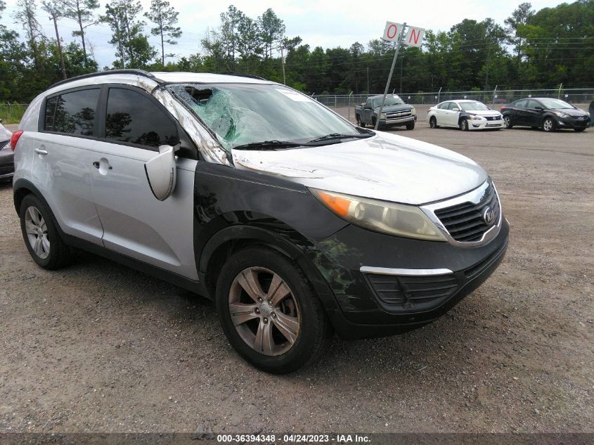 Lot #2525408601 2013 KIA SPORTAGE LX salvage car