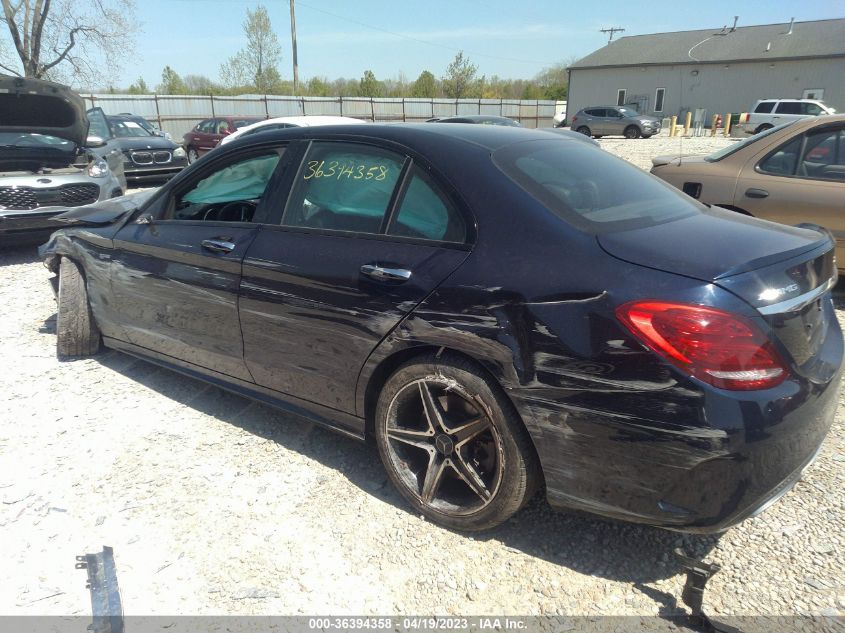 2017 MERCEDES-BENZ C-CLASS AMG C 43 - 55SWF6EB9HU202949