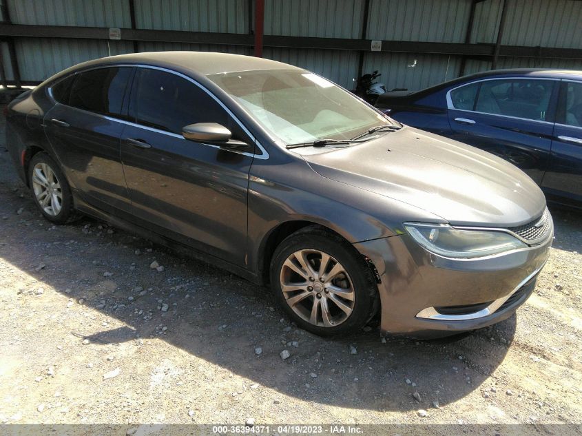 2015 CHRYSLER 200 LIMITED - 1C3CCCAB4FN675422