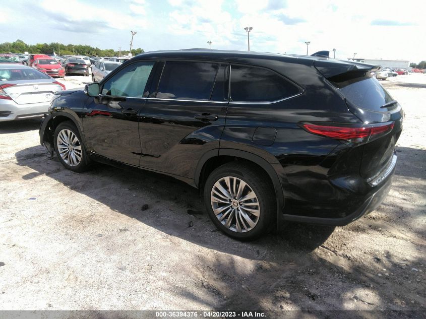 2023 TOYOTA HIGHLANDER HYBRID LIMITED - 5TDEBRCHXPS110583