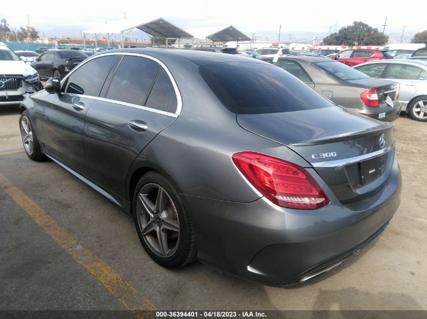 2017 MERCEDES-BENZ C-CLASS C 300 - 55SWF4JB7HU215824