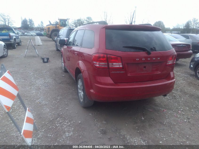 2020 DODGE JOURNEY SE VALUE - 3C4PDCAB1LT254389