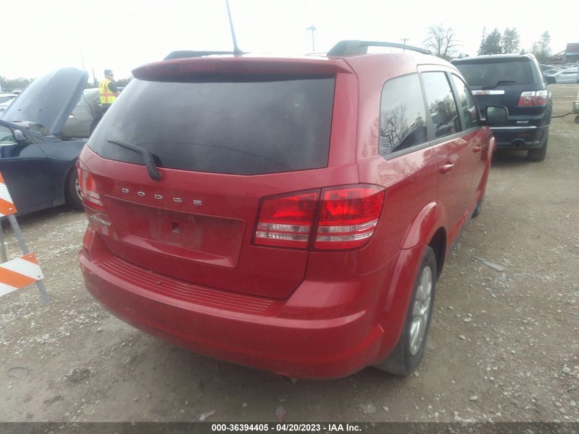 2020 DODGE JOURNEY SE VALUE - 3C4PDCAB1LT254389