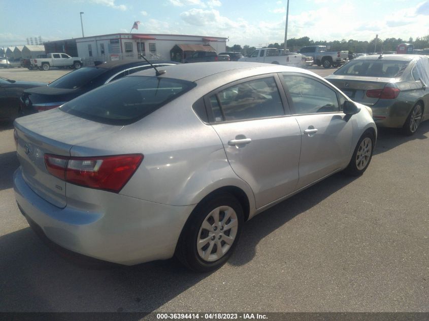 2014 KIA RIO LX - KNADM4A30E6327568