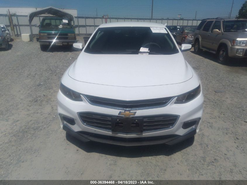 2017 CHEVROLET MALIBU LT - 1G1ZE5ST6HF164898