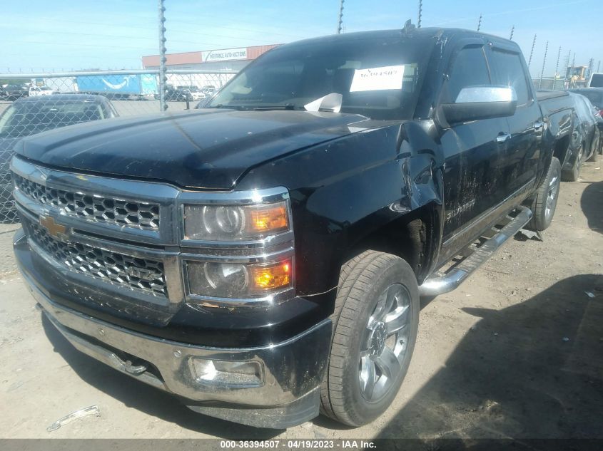 2014 CHEVROLET SILVERADO 1500 LTZ - 3GCUKSEC7EG219938