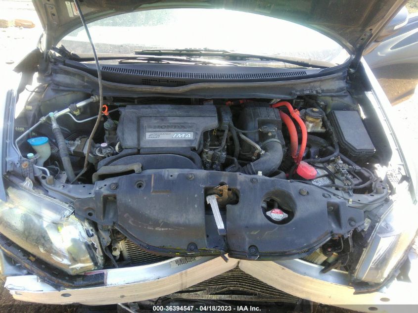 2013 HONDA CIVIC HYBRID - 19XFB4F29DE003464