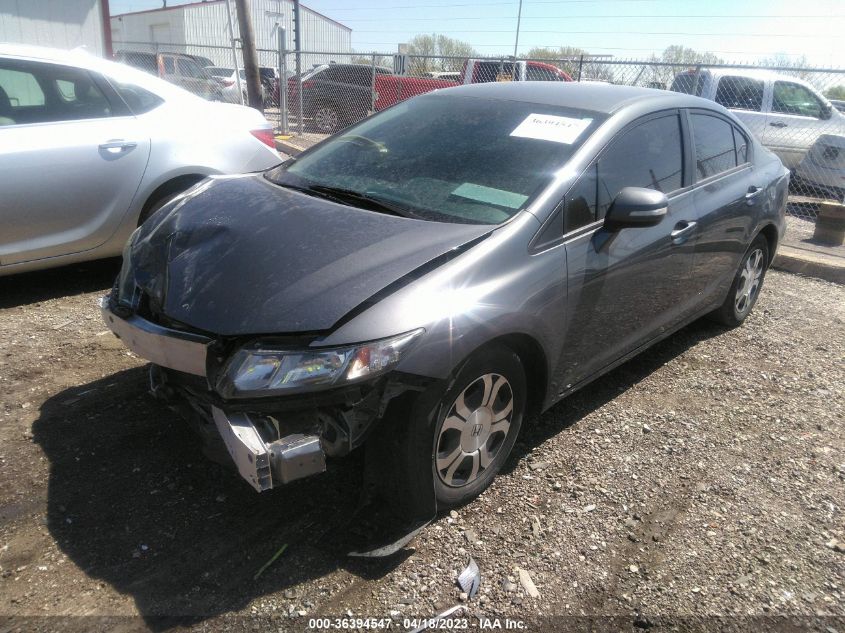 2013 HONDA CIVIC HYBRID - 19XFB4F29DE003464