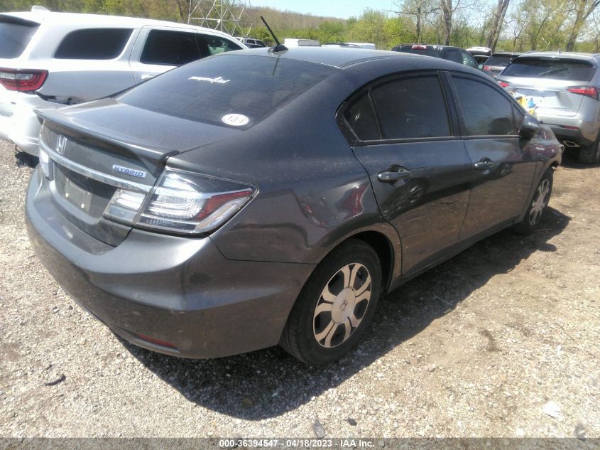 2013 HONDA CIVIC HYBRID - 19XFB4F29DE003464