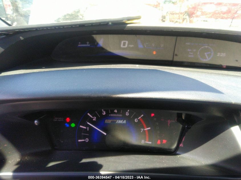 2013 HONDA CIVIC HYBRID - 19XFB4F29DE003464