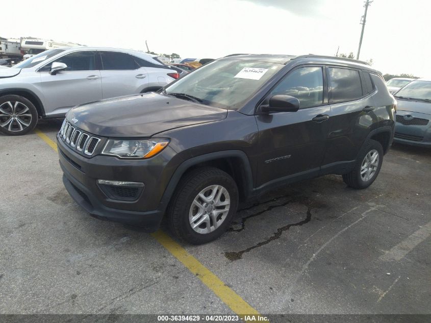 2018 JEEP COMPASS SPORT - 3C4NJDAB2JT146303