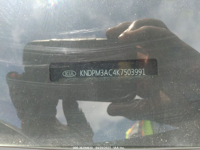 2019 KIA SPORTAGE LX - KNDPM3AC4K7503991