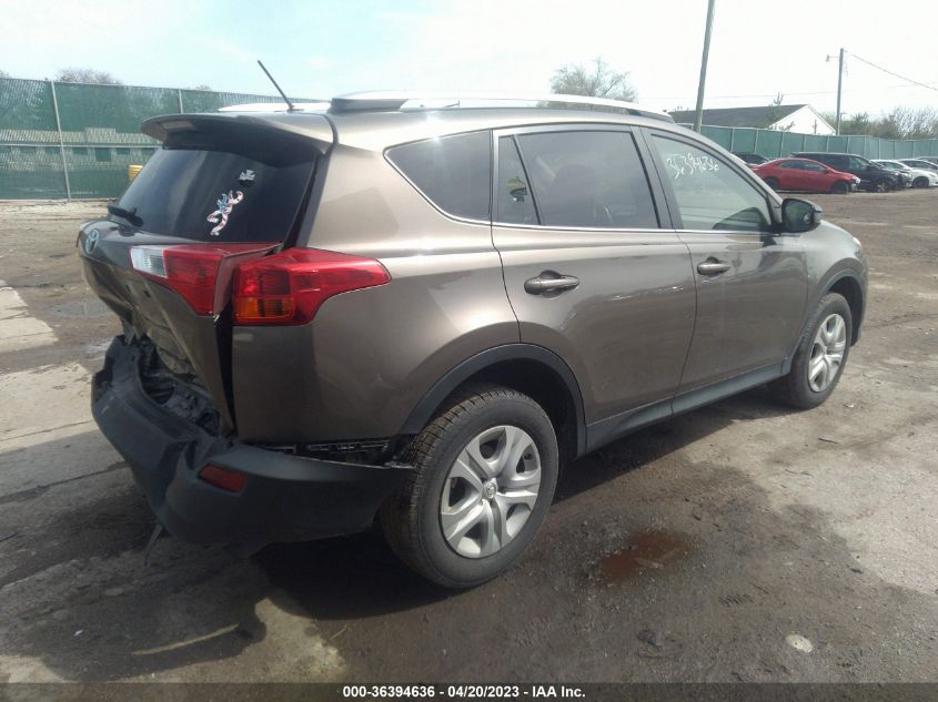 2015 TOYOTA RAV4 LE - JTMBFREV1FD149681