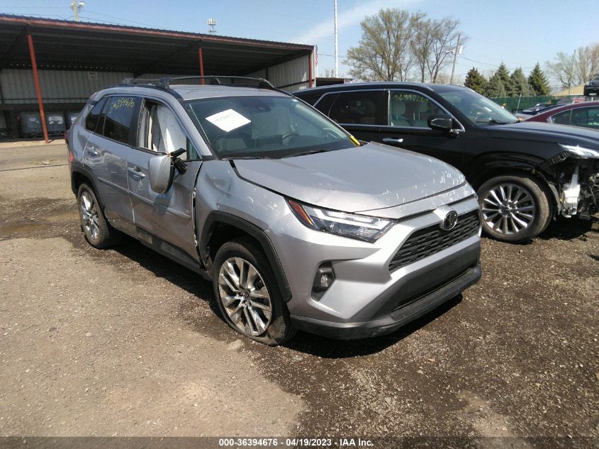 2022 TOYOTA RAV4 XLE PREMIUM - 2T3A1RFV7NC256956