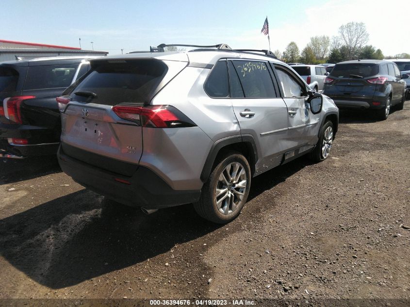 2022 TOYOTA RAV4 XLE PREMIUM - 2T3A1RFV7NC256956
