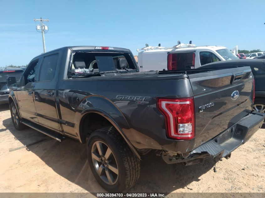 2016 FORD F-150 XLT/XL/LARIAT/PLATINUM - 1FTFW1EG0GKD06005