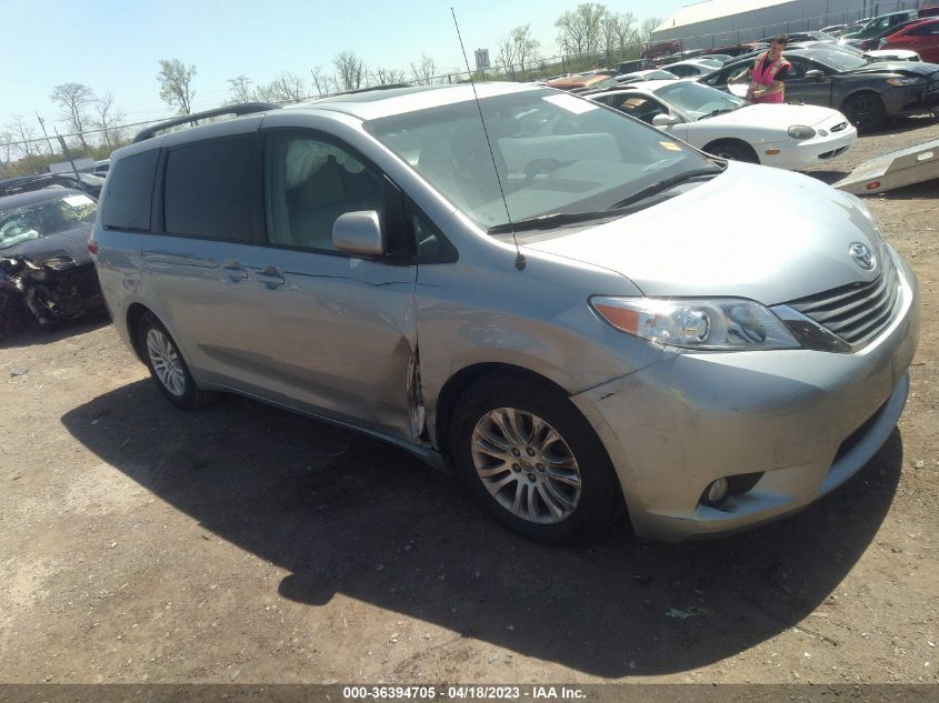 2014 TOYOTA SIENNA XLE/XLE AAS/LTD - 5TDYK3DC7ES514810