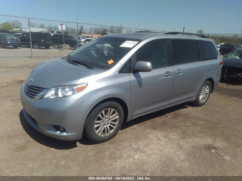 2014 TOYOTA SIENNA XLE/XLE AAS/LTD - 5TDYK3DC7ES514810