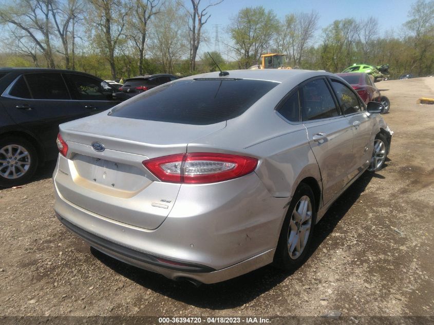 2016 FORD FUSION SE - 3FA6P0HD6GR354716