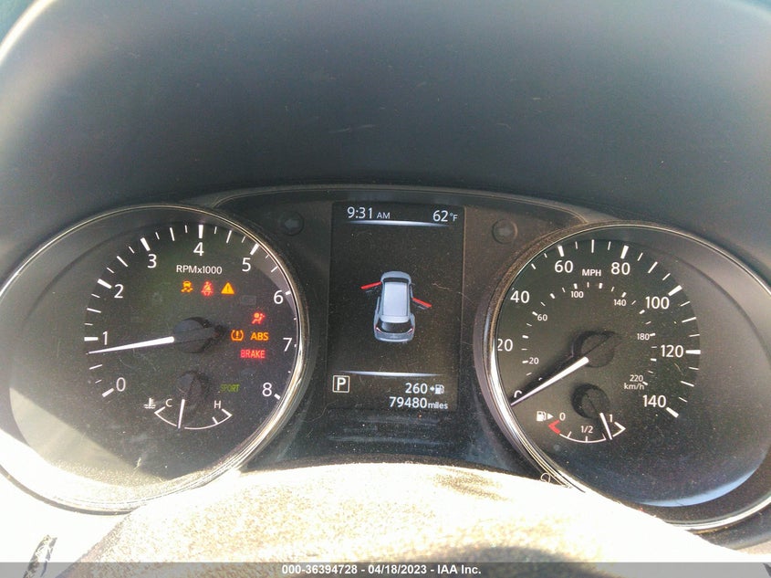 VIN JN8AT2MT1HW385772 2017 NISSAN ROGUE S