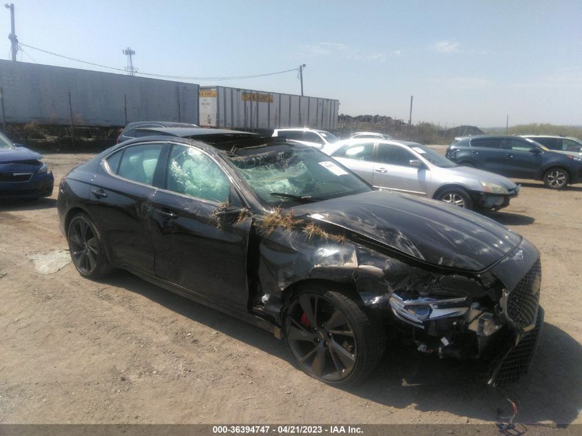 2022 GENESIS G70 3.3T - KMTG54TE3NU103249