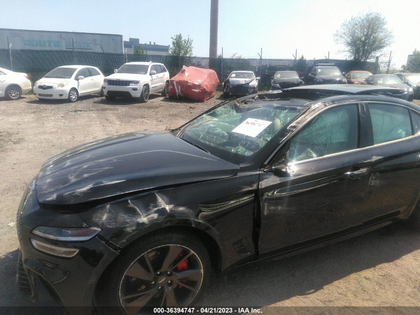 2022 GENESIS G70 3.3T KMTG54TE3NU103249
