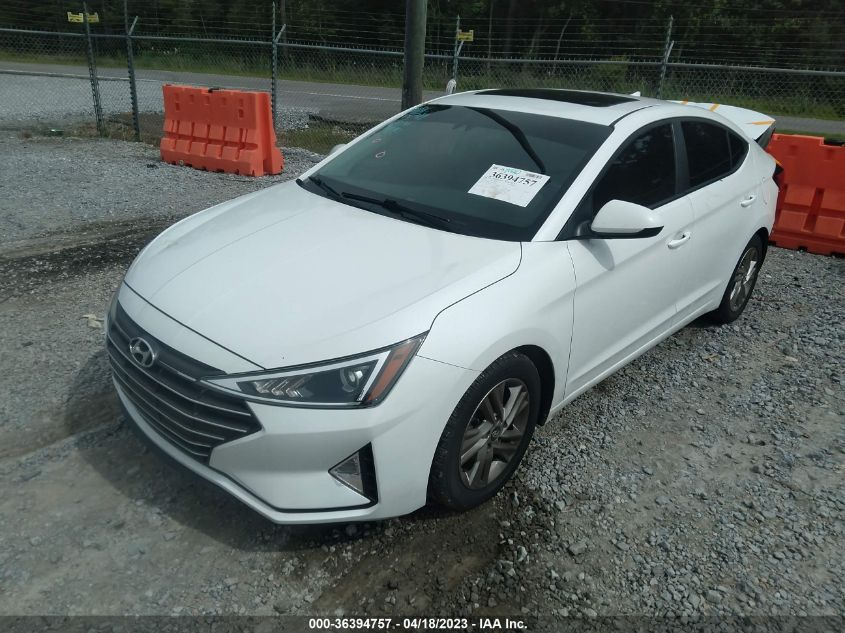 2019 HYUNDAI ELANTRA SEL/VALUE/LIMITED - 5NPB84LF4K8461838