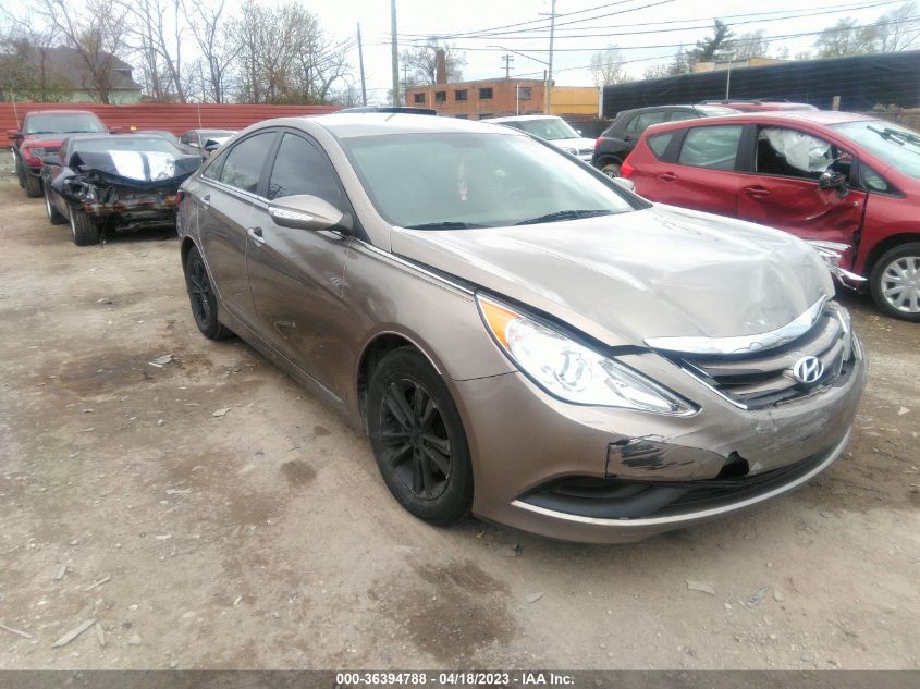 2014 HYUNDAI SONATA GLS - 5NPEB4ACXEH920342