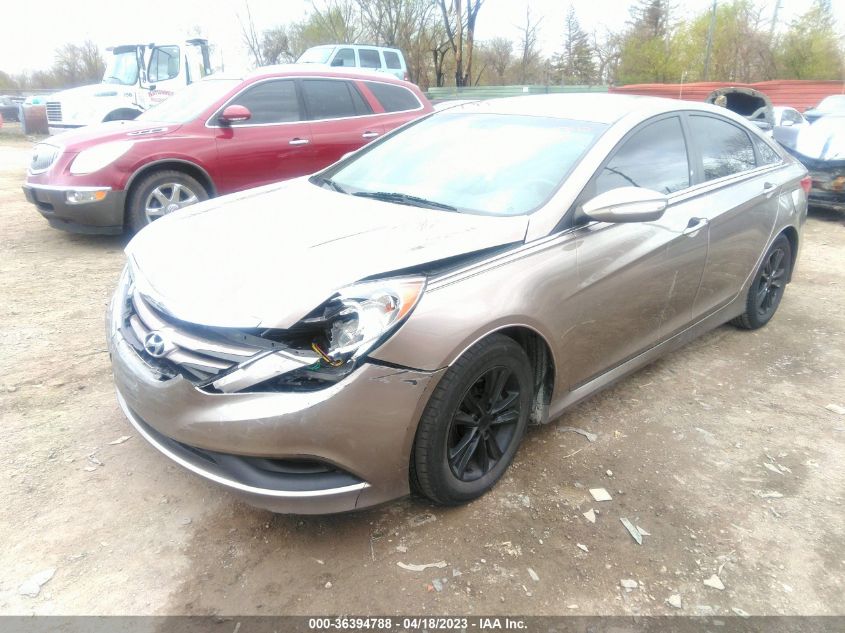 2014 HYUNDAI SONATA GLS - 5NPEB4ACXEH920342