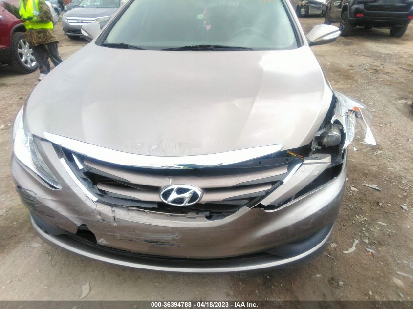 2014 HYUNDAI SONATA GLS - 5NPEB4ACXEH920342