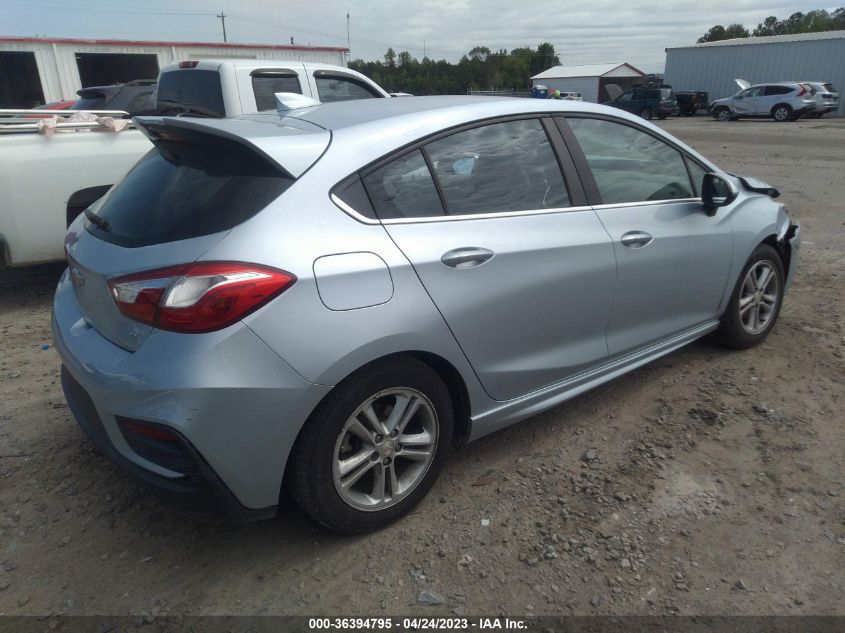 2017 CHEVROLET CRUZE LT - 3G1BE6SM9HS525519