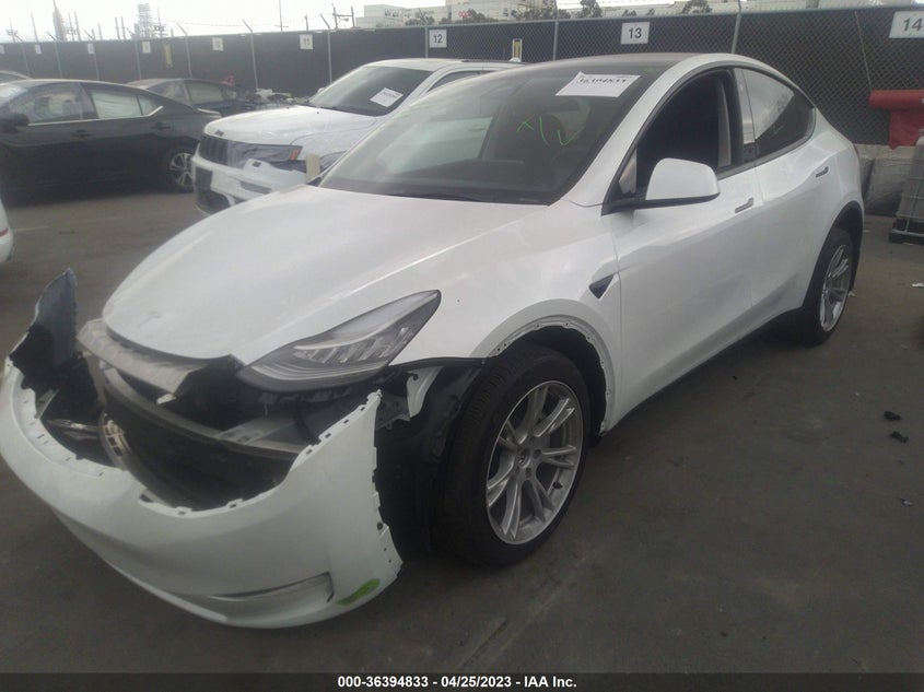 VIN 7SAYGDEE7PA023653 2023 TESLA MODEL Y LONG RANGE