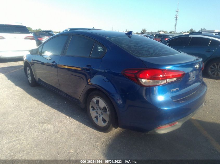 2017 KIA FORTE LX - 3KPFK4A7XHE152250