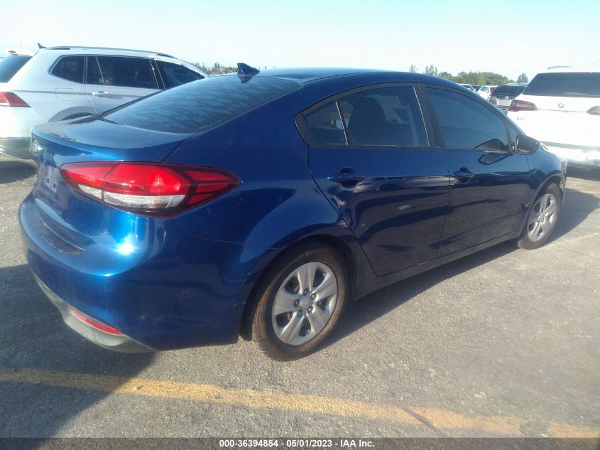 2017 KIA FORTE LX - 3KPFK4A7XHE152250