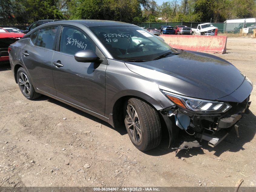 2020 NISSAN SENTRA SV - 3N1AB8CV9LY216513