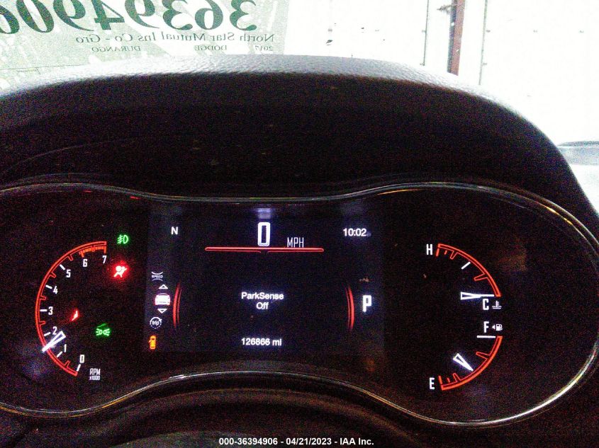 2017 DODGE DURANGO R/T - 1C4SDJCT7HC917861