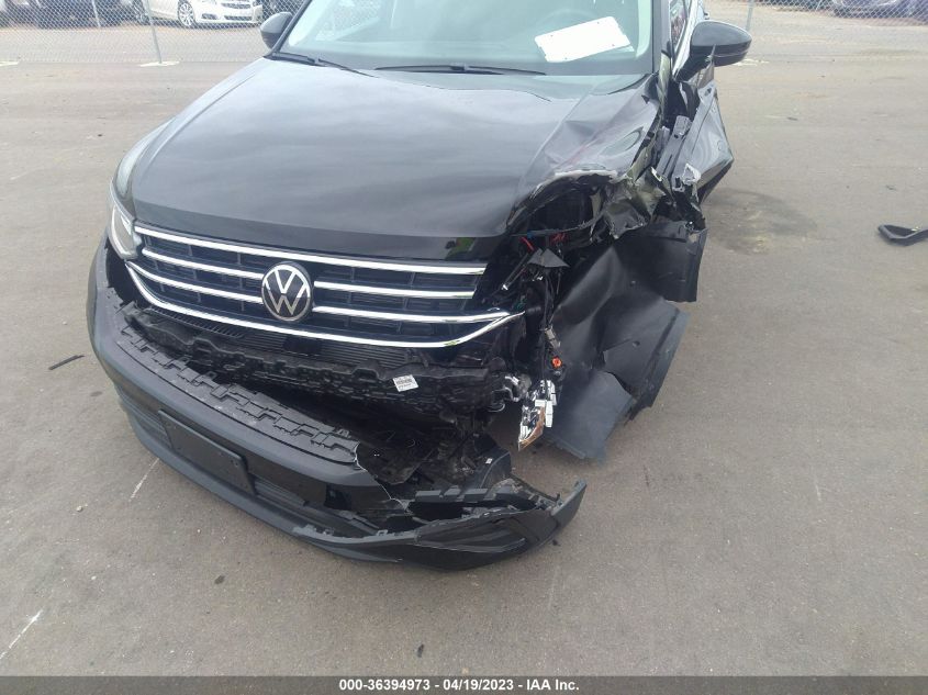 2022 VOLKSWAGEN TIGUAN SE - 3VV2B7AXXNM112138