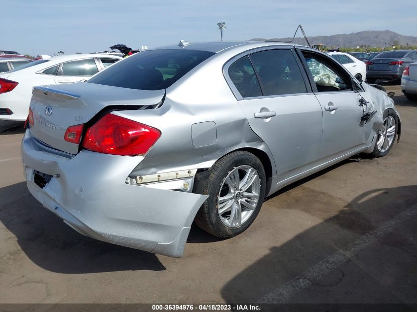 2013 INFINITI G37 SEDAN JOURNEY - JN1CV6AP1DM713472