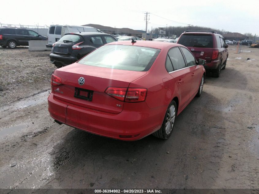 2015 VOLKSWAGEN JETTA SEDAN 1.8T SE - 3VWD07AJ0FM340088